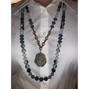 Chico’s gemstone necklace